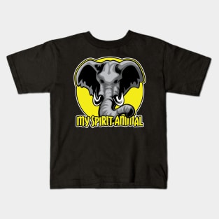 Elephants are my Spirit Animal Kids T-Shirt